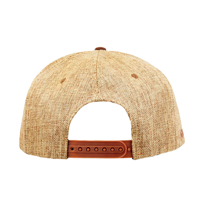 Grassroots - Peter Tosh Tan Leaf Snapback Hat - Small/Medium - The Cave