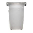 Shooters - Glass Adapter - Bushing - 18mm Male to 14mm Female - Clear - The Cave