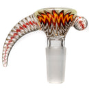 Phoenix Star - Worked Slide - Multi Hole - 14mm - Red, White & Mint Wag - The Cave