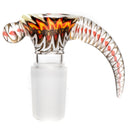 Phoenix Star - Worked Slide - Multi Hole - 18mm - Red, White & Mint Wag - The Cave