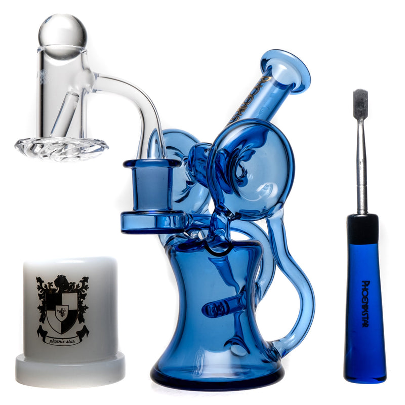 Phoenix Star - Rig Kit - Double Disk Recycler - Blue - The Cave