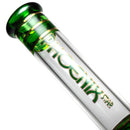 Phoenix Star - 12" Triple Band Straight - 38x5 - Green & Gold - The Cave