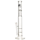 Liquid Sci - Straight Tube w/ Jacuzzi Perc - Black & White Label - The Cave
