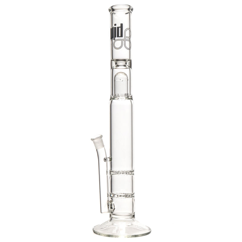 Liquid Sci - Straight Tube w/ Jacuzzi Perc - Black & White Label - The Cave