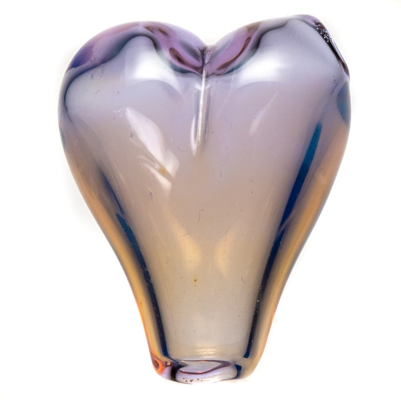 Heart Pendant - Fumed Purple - The Cave