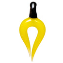 Aaron Vigil - Horn Pendant - Lemon Drop & Black - The Cave
