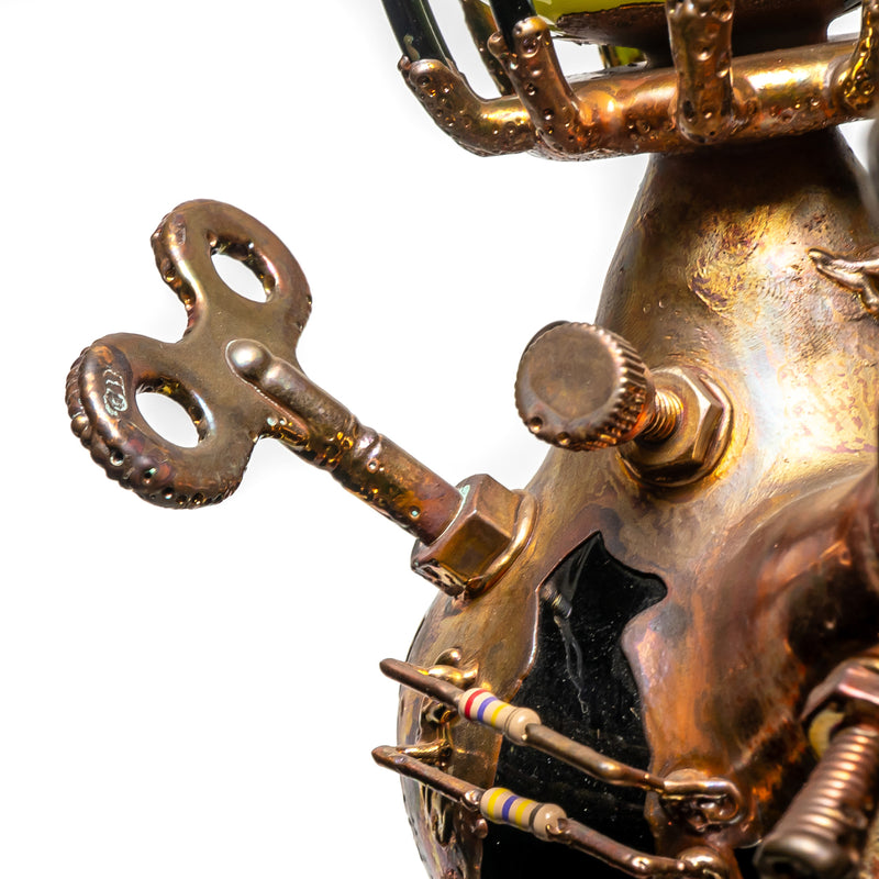 Snic - Electroformed Steam Punk Tube - Slyme & Black - The Cave