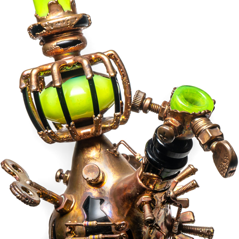 Snic - Electroformed Steam Punk Tube - Slyme & Black - The Cave