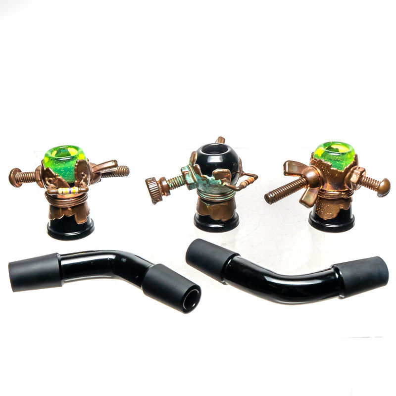 Snic - Electroformed Steam Punk Tube - Slyme & Black - The Cave