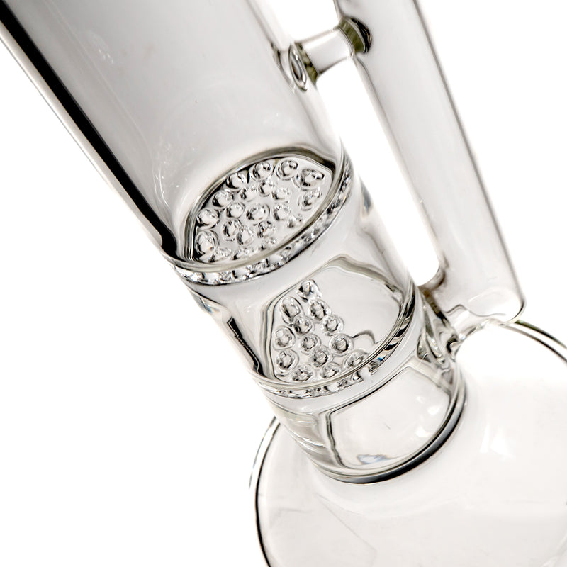 Liquid Sci - Straight Tube w/ Jacuzzi Perc - Black & White Label - The Cave