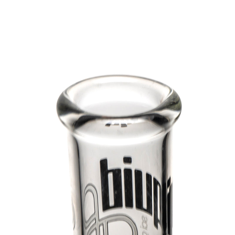 Liquid Sci - Straight Tube w/ Jacuzzi Perc - Black & White Label - The Cave