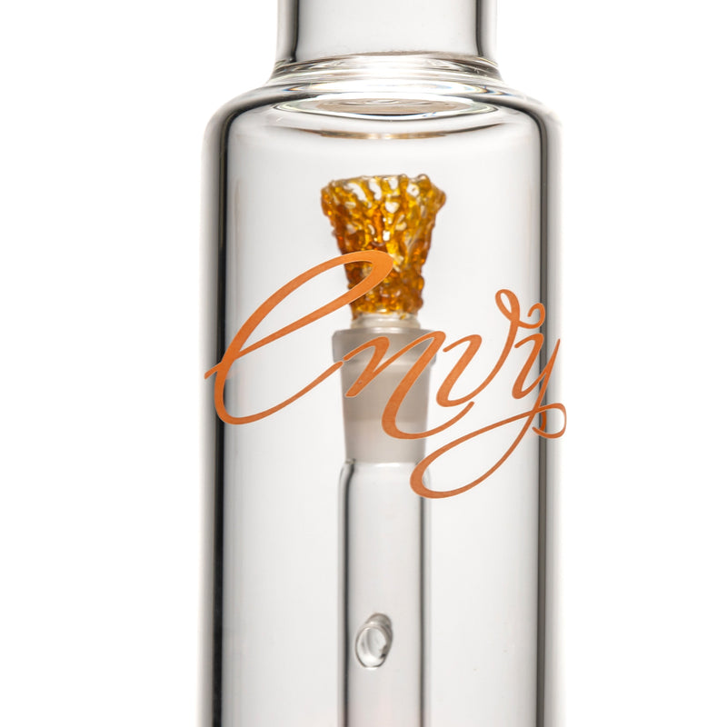 Envy Glass - Double Pop Rock Tube - Tall Can - Orange - The Cave