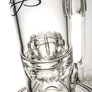 Envy Glass - Double Waffle Perc - Black & Slyme w/ Black Label - The Cave