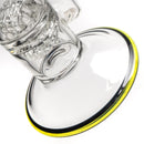 Envy Glass - Double Waffle Perc - Black & Slyme w/ Black Label - The Cave