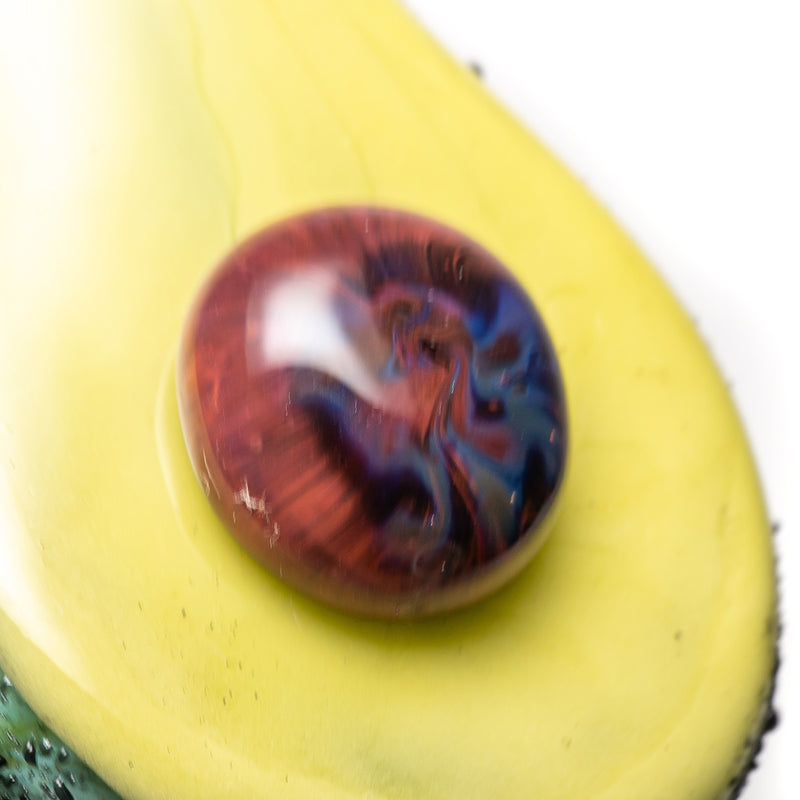 Empire Glass - Avocado Bubbler - The Cave