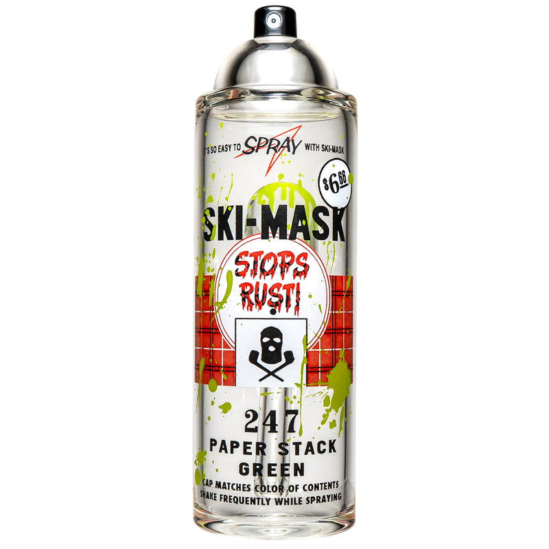 Ski Mask - Spray Can - Green Stops Rust - The Cave