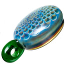 Harold Ludeman - Honeycomb Pendant - Double Amber Purple & Green Stardust - The Cave