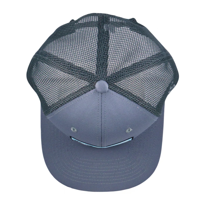 Grassroots - PuppyRoots Dri-Bear Gray Mesh Snapback Hat - Small/Medium - The Cave