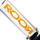 ROOR.US x Chase Adams - 18" Worked Beaker - 50x5 - Orange & Black Reversal - The Cave