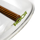 ROOR.US x Chase Adams - 18" Worked Beaker - 50x5 - Orange & Black Reversal - The Cave