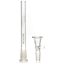 ROOR.US - 18" Custom Sandblasted Beaker - 50x5 - Swarovski - Feathers - The Cave