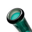 ROOR.US - 10” Fixed Beaker - 38x5 - Teal & Smoke - White & Red - The Cave