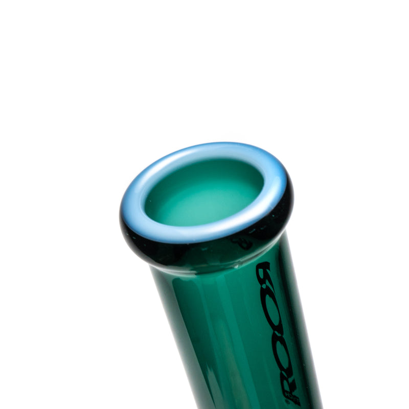 ROOR.US - 12" Inline Tube - Teal & White - Gold - The Cave