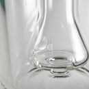 ROOR.US - 12" Inline Tube - Teal & White - Gold - The Cave