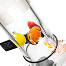 ROOR.US - 12" Custom Sandblasted Beaker w/ Color Pinch - 50x5 - Checkered - The Cave