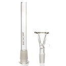 ROOR.US - 12" Custom Sandblasted Beaker w/ Color Pinch - 50x5 - Checkered - The Cave