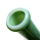 ROOR.US - 20” Fixed Beaker - Double Barrel Perc - Mint - Black & White - The Cave