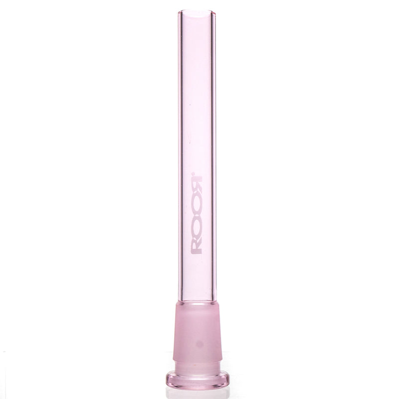 ROOR.US - 18/14mm Female Downstem - Single Hole - Pink - 5.75" - The Cave
