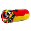 RekTipz - Glass Tip - 10mm - Jailhouse Rasta - The Cave