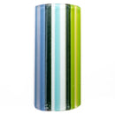 RekTipz - Glass Tip - 6 Shooter - 10mm - Multi Color Stripe - The Cave