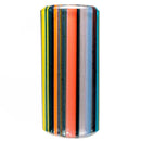 RekTipz - Glass Tip - 6 Shooter - 10mm - Rainbow Sparkle Stripe - The Cave
