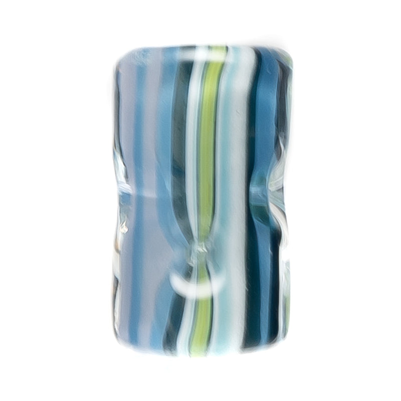 RekTipz - Glass Tip - 11mm - Blue, White & Green - The Cave