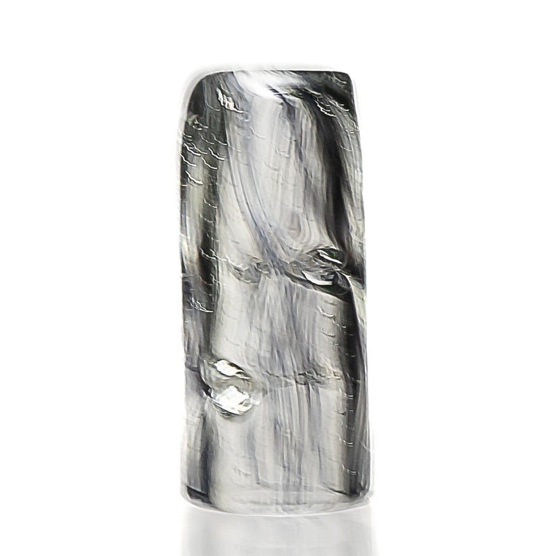 RekTipz - Glass Tip - 11mm - Full UV Black Twist - The Cave