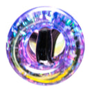 RekTipz - Glass Tip - 12mm - Purple & Green Dichro w/ Royal Jelly Cropal - The Cave