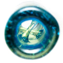 RekTipz - Glass Tip - 11mm - Blue & Green Dichro - The Cave