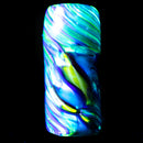 RekTipz - Glass Tip - XL - 12mm - Green, Blue & Orange w/ UV - The Cave