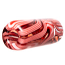 RekTipz - Glass Tip - XL - 11mm - Red, Black & White Swirl - The Cave