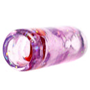 RekTipz - Glass Tip - XL - 12mm - Cropal Pink Slyme w/ Red - The Cave