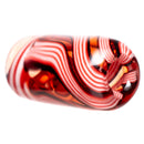 RekTipz - Glass Tip - 13mm - Red, Black & White Swirl - The Cave