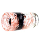 RekTipz - Glass Tip - XL - 14mm - Red, White & Black w/ UV Ion - The Cave