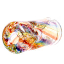 RekTipz - Pivot Mouthpiece - Clear Rainbow Swirl Cropal