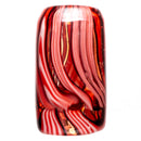RekTipz - Glass Tip - 12mm - Red, Black & White Swirl - The Cave