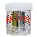 RekTipz - Glass Tip - 6 Shooter - 13mm - Multi Color Stripe - The Cave