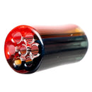 RekTipz - Glass Tip - 6 Shooter - XL - 11mm - Red & Galaxy Split - The Cave