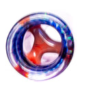 RekTipz - Glass Tip - 13mm - Transparent Purple & Cobalt Cropal - The Cave