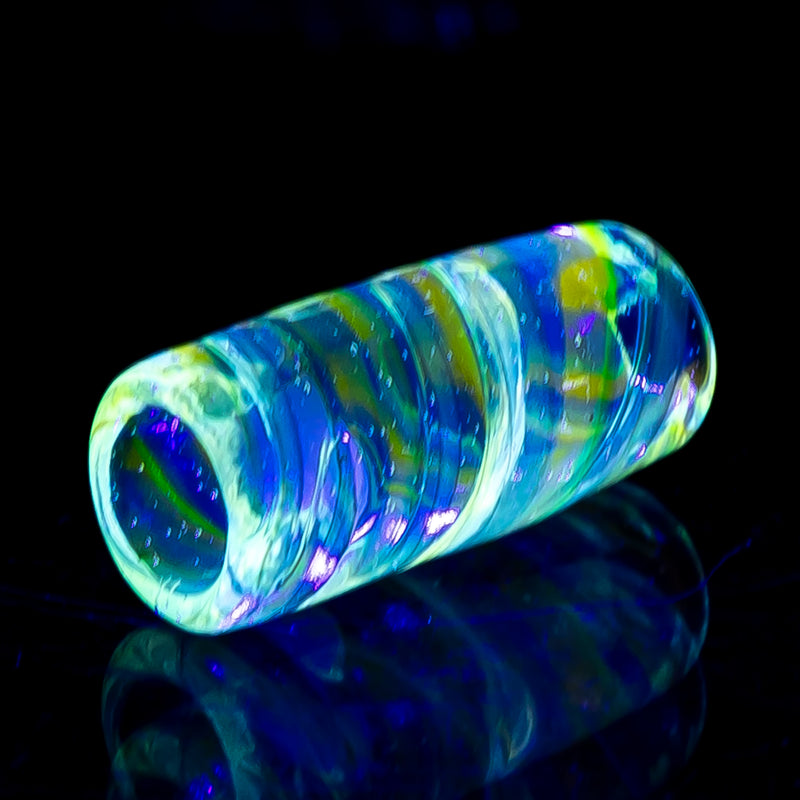 RekTipz - Glass Tip - XL - 11mm - Full Multi Color UV Swirl - The Cave